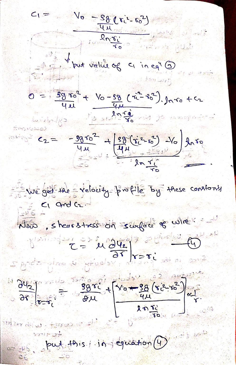 Consider a dip-coating process where a very long (assume infinitely long) wire(solid-example-4