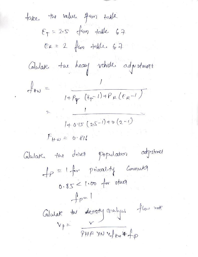 A six-lane urban freeway (three lanes in each direction) is on rolling terrain with-example-2