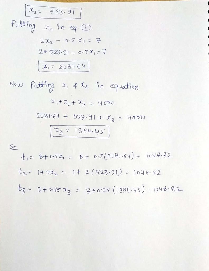 4. Three routes connect an origin and a destination with performance functions tl-example-2