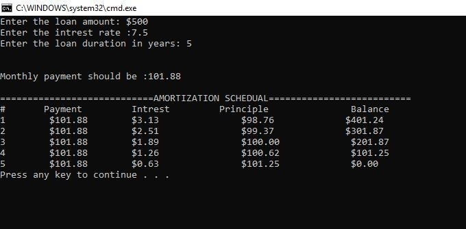 Implement this C program by defining a structure for each payment. The structure should-example-1