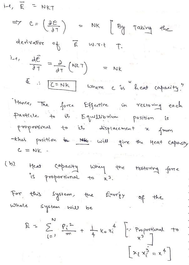 A system consists of N very weakly interacting particles at a temperature T sufficiently-example-2