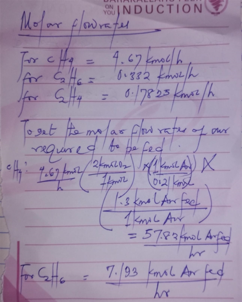 A gas conatins 75.0wt% methane, 10.0% ethane, 5.0% ethylene, and the balance water-example-3