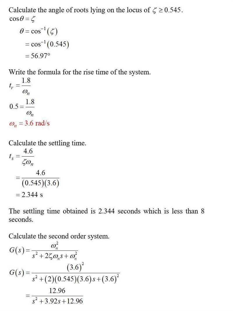 A certain servomechanism system has dynamics dominated by a pair of complex poles-example-2