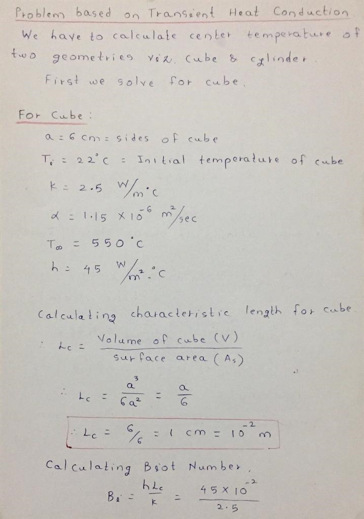 Consider a cubic block whose sides are 6 cm long and a cylindrical block whose height-example-1