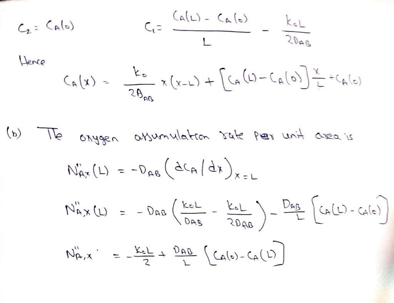 Consider the problem of oxygen transfer from the interior lung cavity, across the-example-2