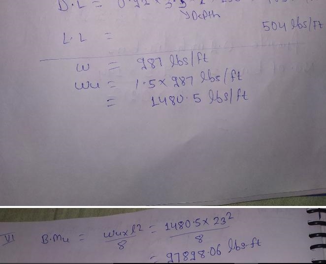 Problem: design the following rectangular floor beam for a building. Some design information-example-4