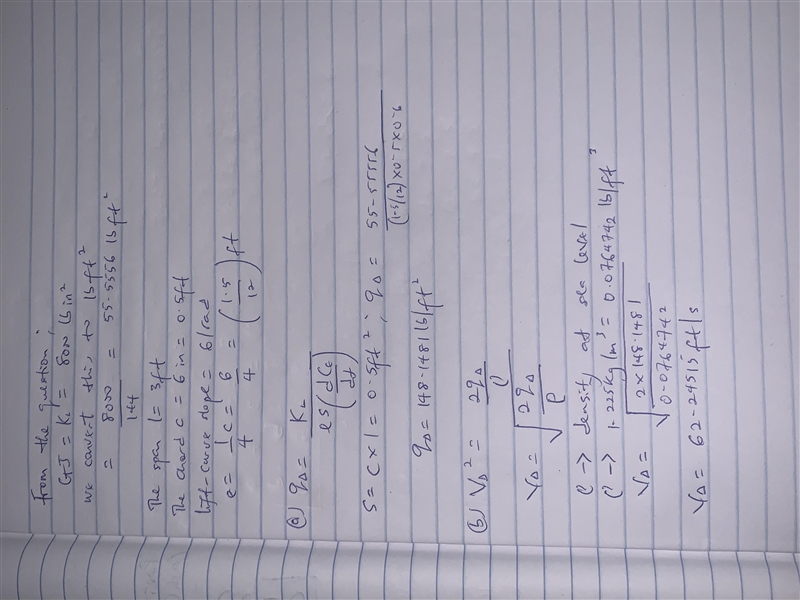 Consider a torsionally elastic (GJ = 8000 lb-in2) wind tunnel model of a uniform wing-example-1