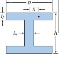 The shear flow at the point depends on the value of Q for the portion of the upper-example-1