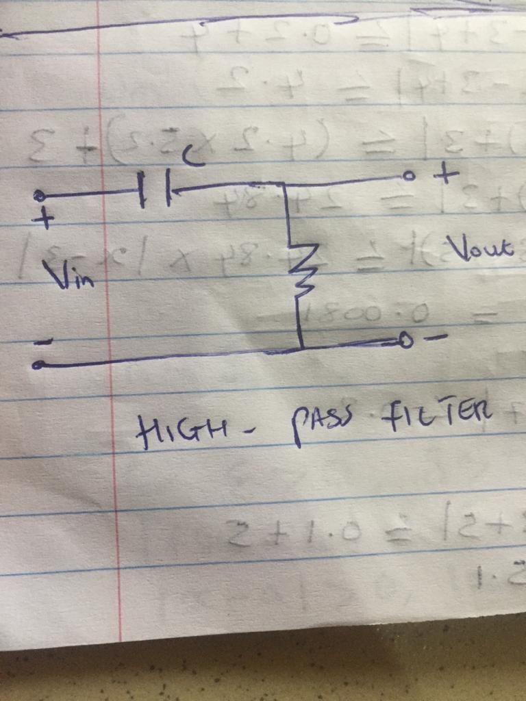 (a) Design a high-pass filter with a cutoff frequency of 40 kHz. Use0.01 uF capacitor-example-1