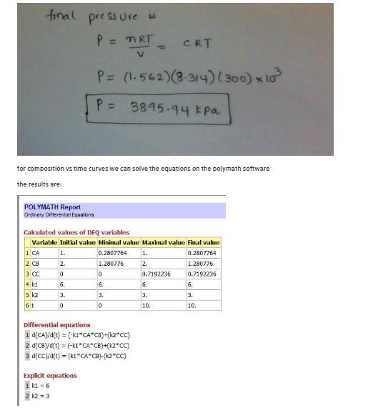 Consider the reversible, elementary, gas phase reaction of A and B to form C occurring-example-5