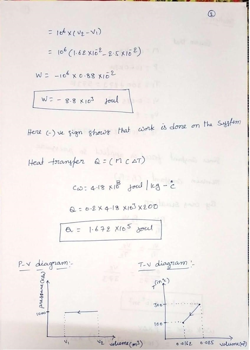 A piston/cylinder device contains 0.2 kg water at 1000 kPa, 300o C. There is a constant-example-2