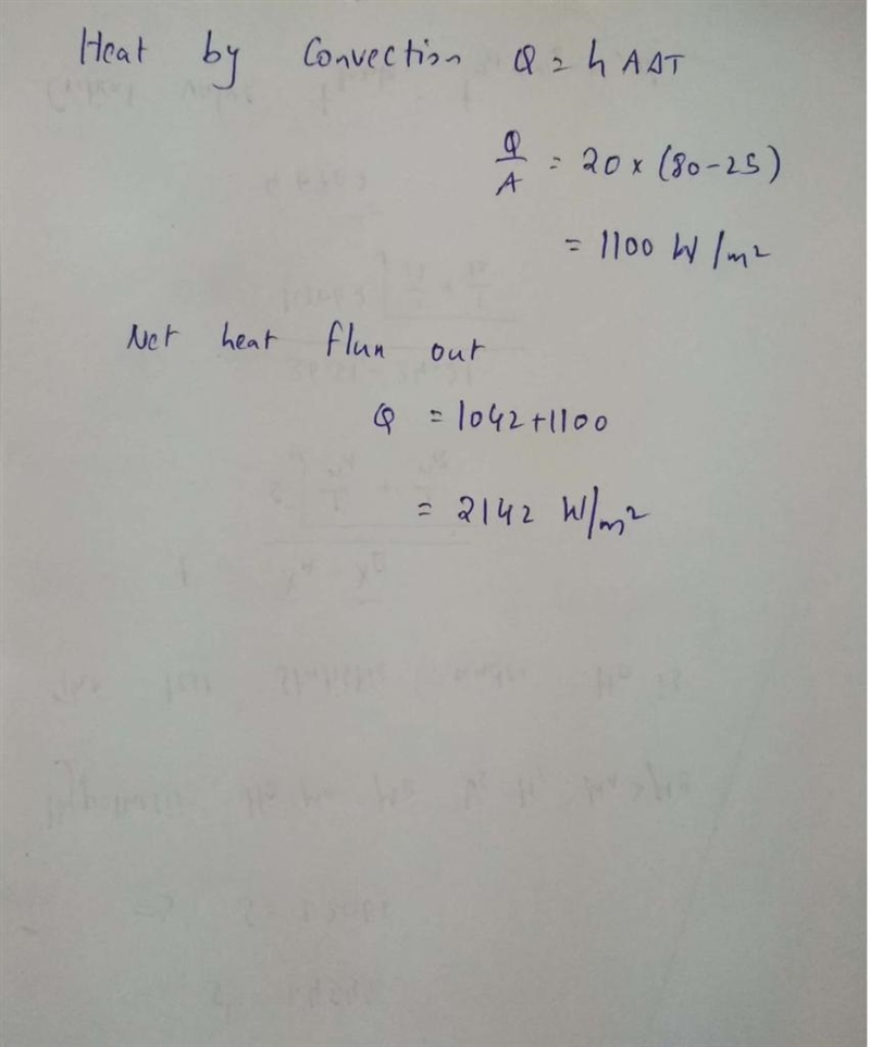 A horizontal, opaque surface at a steady-state temperature of 80°C is exposed to an-example-2