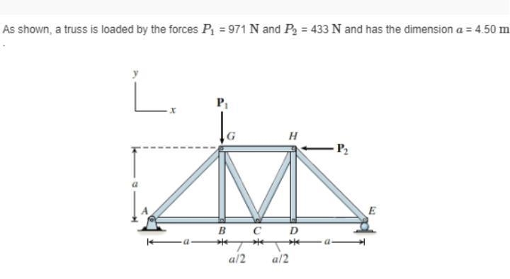 Determine FBC , the magnitude of the force in member BC, using the method of sections-example-1