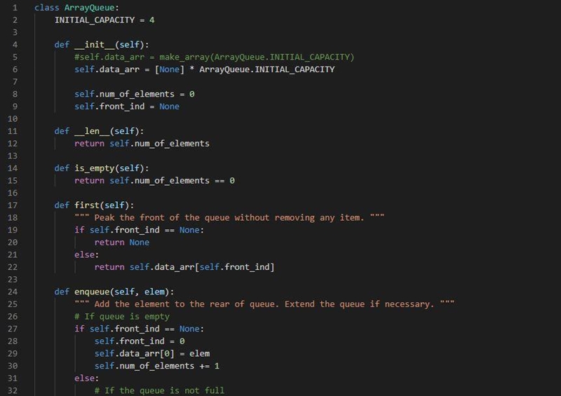 Question 1 (20 points): a. Consider the "circular" array implementation-example-1