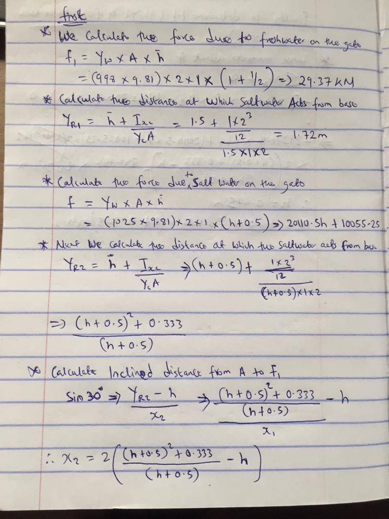 Assume that the density of fresh water is 998 kg/m3 , and the density of salt water-example-2