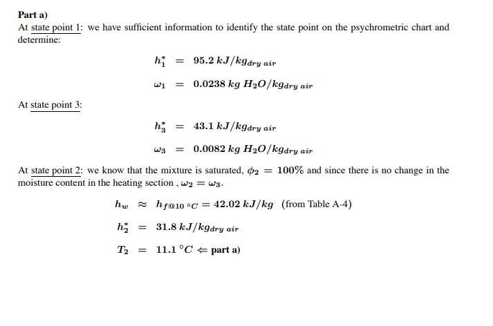 12.50 An air conditioner operating at steady state takes in moist air at 28°C, 1 bar-example-1