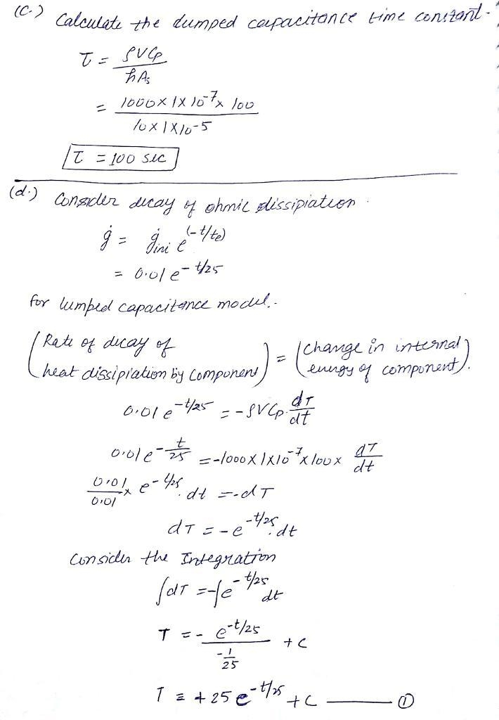 During normal operation, an electrical component experiences a constant rate of ohmic-example-2