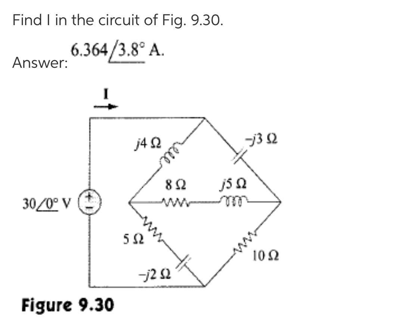 Find I in the circuit-example-1