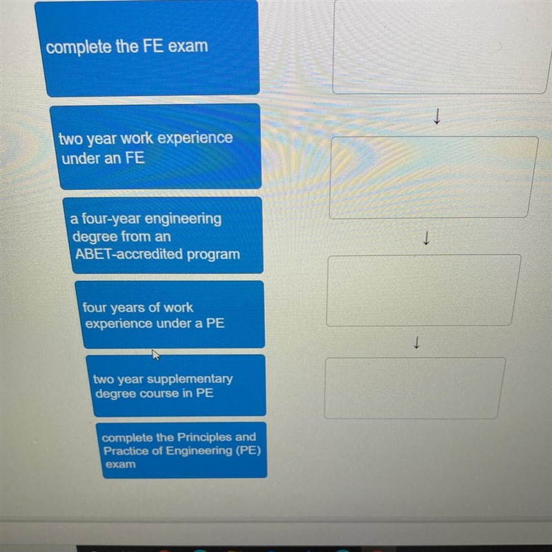 Drag each tile to the correct box. Not all tiles will be used. Adam wants to become-example-1