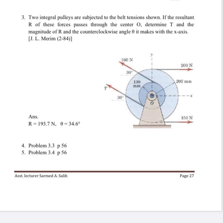 Determine T and magnitude of R-example-1