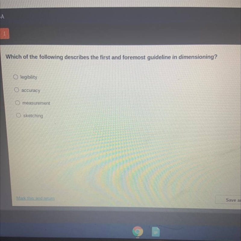 Which of the following describes the first and foremost guideline in dimensioning-example-1