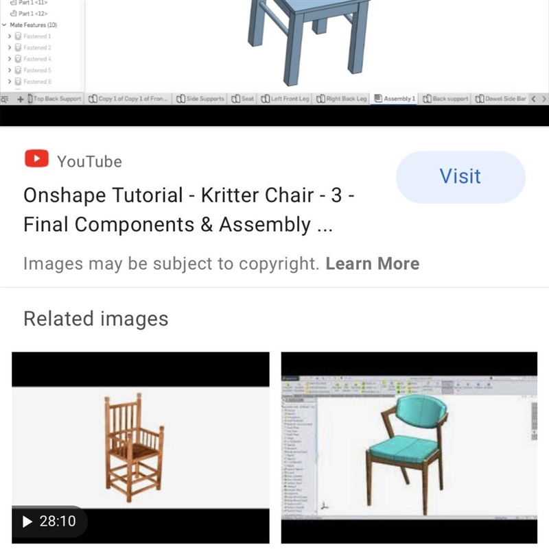 Guys can anyone please post a picture of table and chairs from onshape!!! Please!!! I-example-1