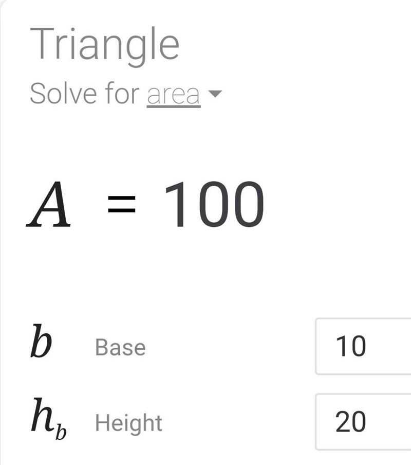 A right triangle has a height of 20 centimeters and a base of 10 centimeters. What-example-2