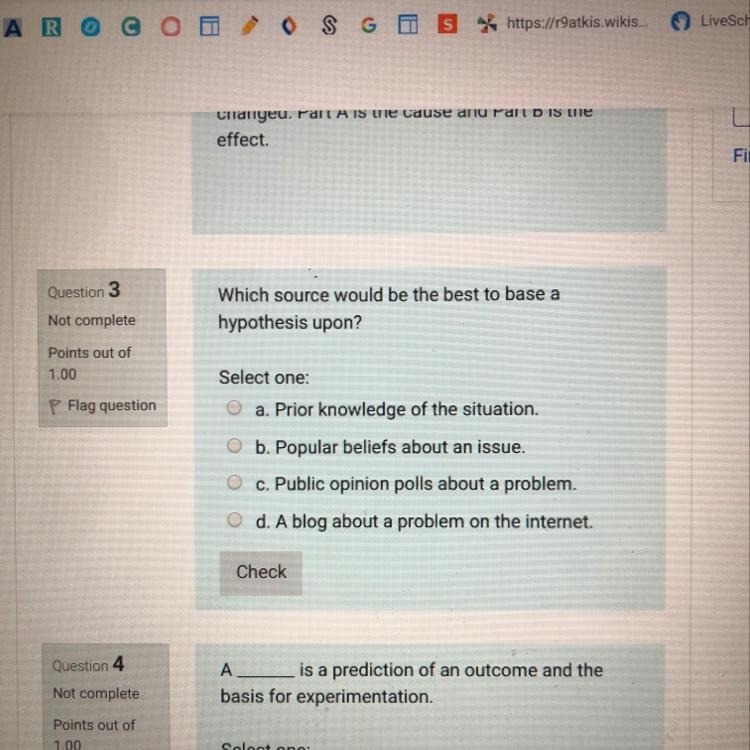 Which source would be the best to base a hypothesis upon-example-1