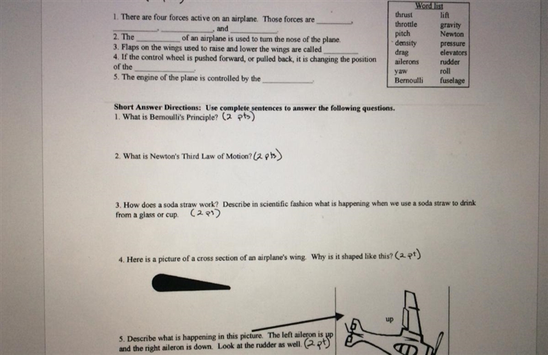 Help please, this is basic engineering stuff about planes-example-1