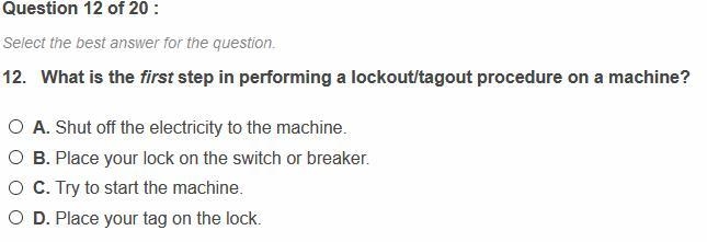 Pennfoster Trades Safety test. Would appreciate the help. Thank you in advance. Check-example-2