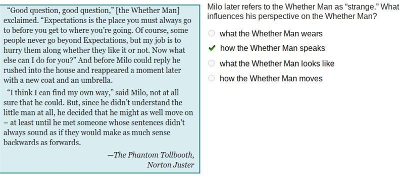 PLZZZZ helpppppppp“Good question, good question,” [the Whether Man] exclaimed. “Expectations-example-1