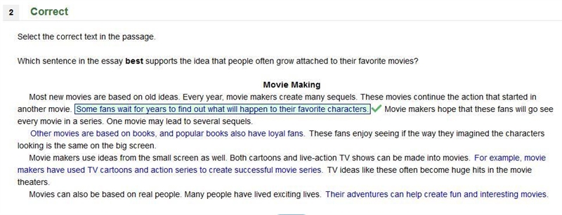 Select the correct text in the passage. Which sentence in the essay best supports-example-1