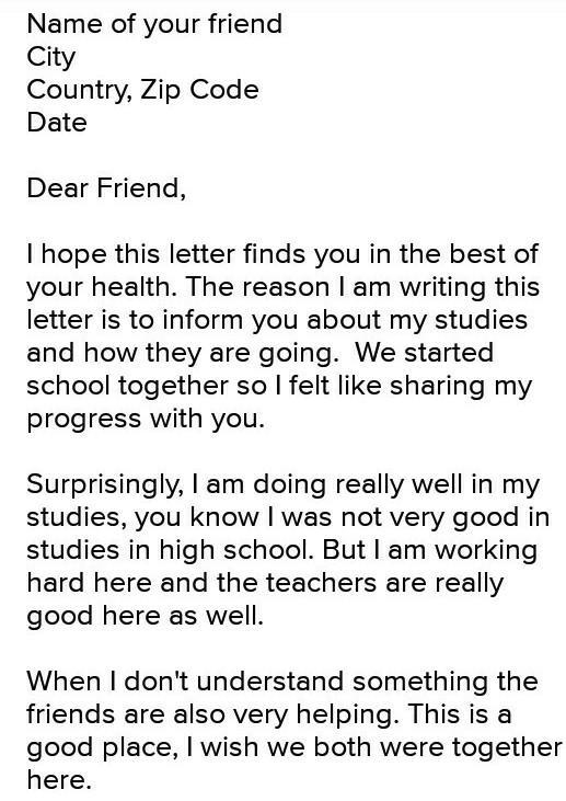 Letter to your friend describing about study​-example-2