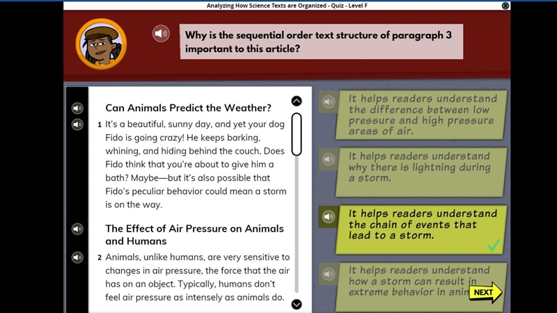 Why is the sequential order text structure of paragraph 3 important to this article-example-1