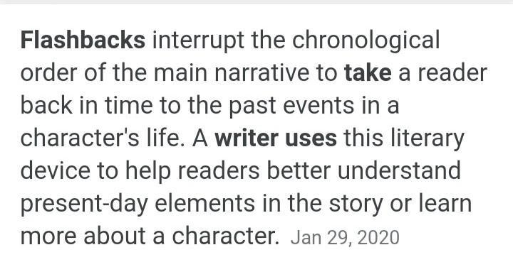 Why would a playwright use these techniques, mood and foreshadowing-example-1