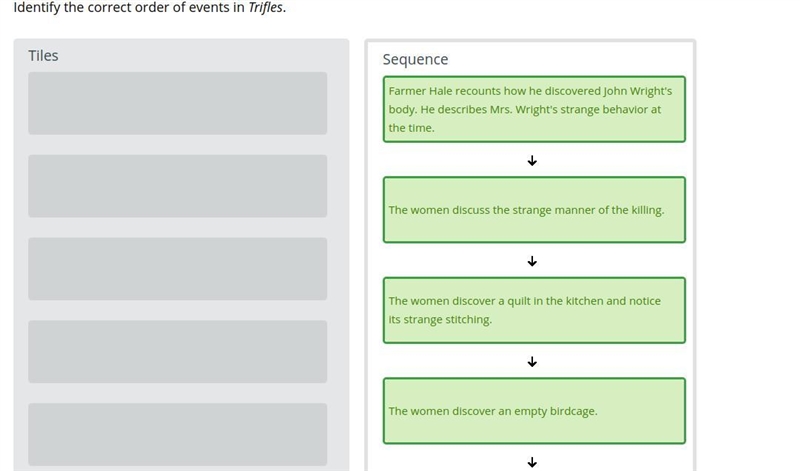 Identify the correct order in trifles (Need answer quick)-example-1