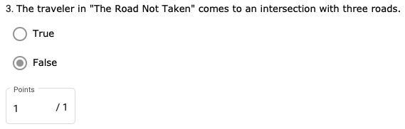 4. The traveler in "The Road Not Taken" comes to an Intersection with three-example-1