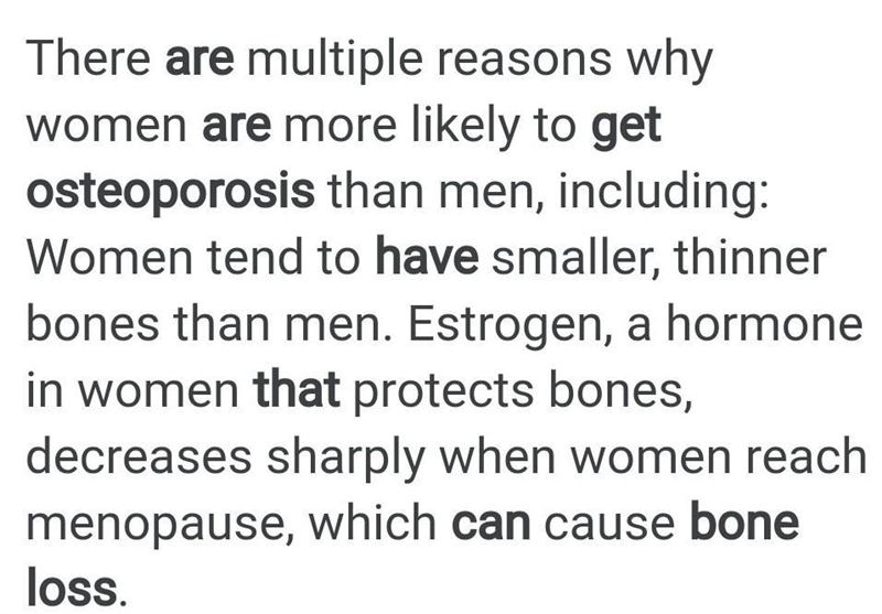 Why do you think these groups have a high risk of osteoporosis?-example-1