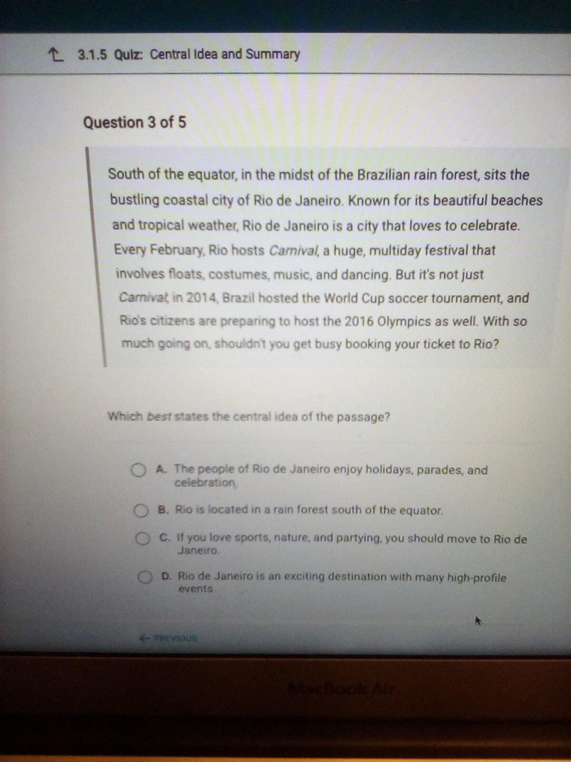 Which best states the central idea of the passage?-example-1