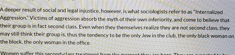 5. PART A: What does the term "internalize" mean as used in paragraph 14? ​-example-1