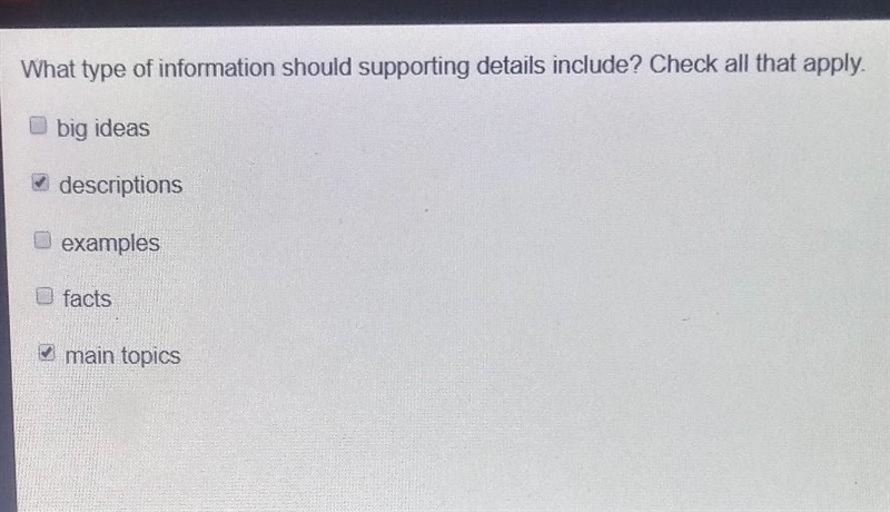 I'm not sure if these are the answers I need help please​-example-1