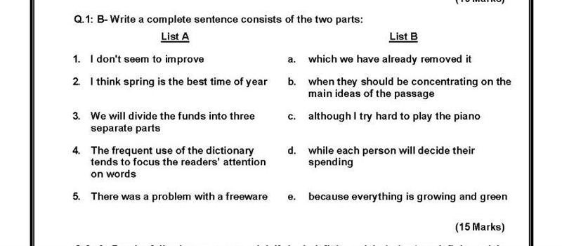 Add one of the following word to make each pair simple sentences into a compound or-example-1