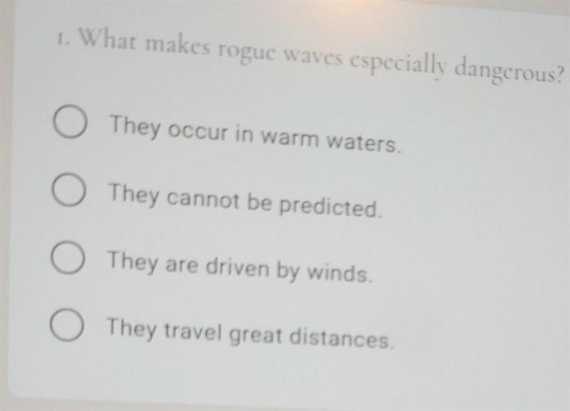 Rouge Wave question what's the answer​-example-1