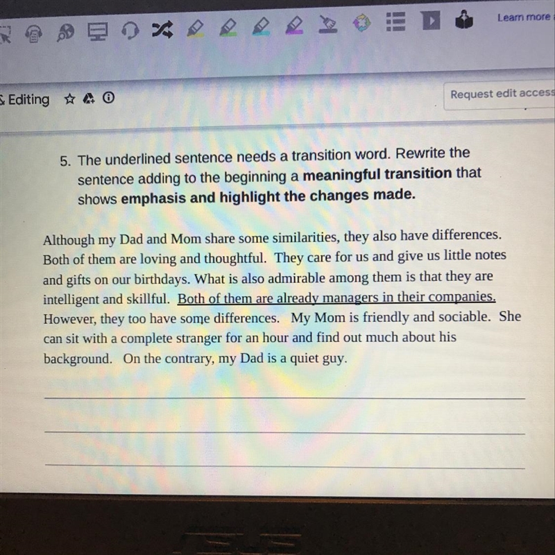 Can anyone help with these??? Two different questions-example-1