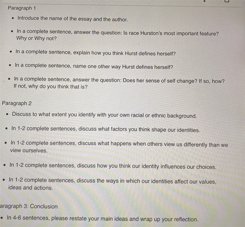 I need help with an essay about “How It Feels to Be Colored Me” by Zora Neale Hurston-example-1