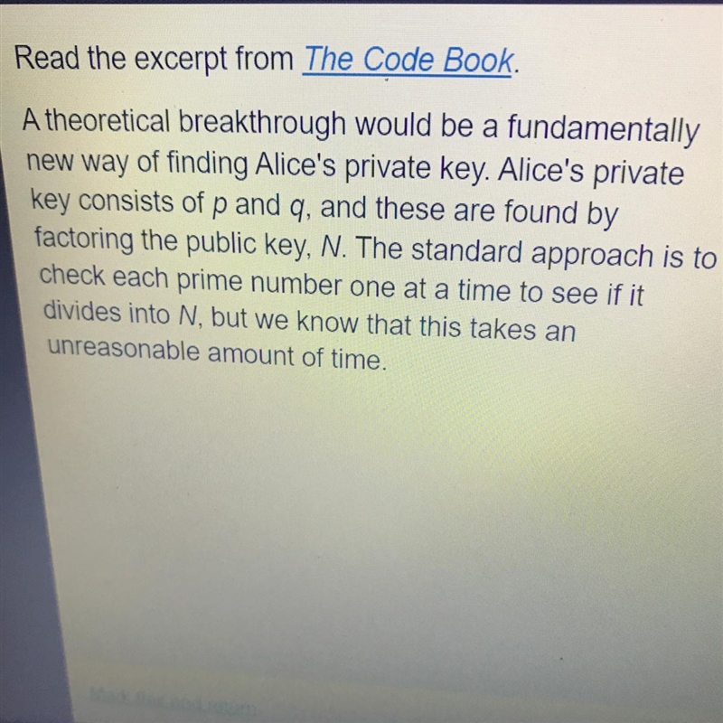 Which statement is best supported by this excerpt? A.The author uses a narrative style-example-1