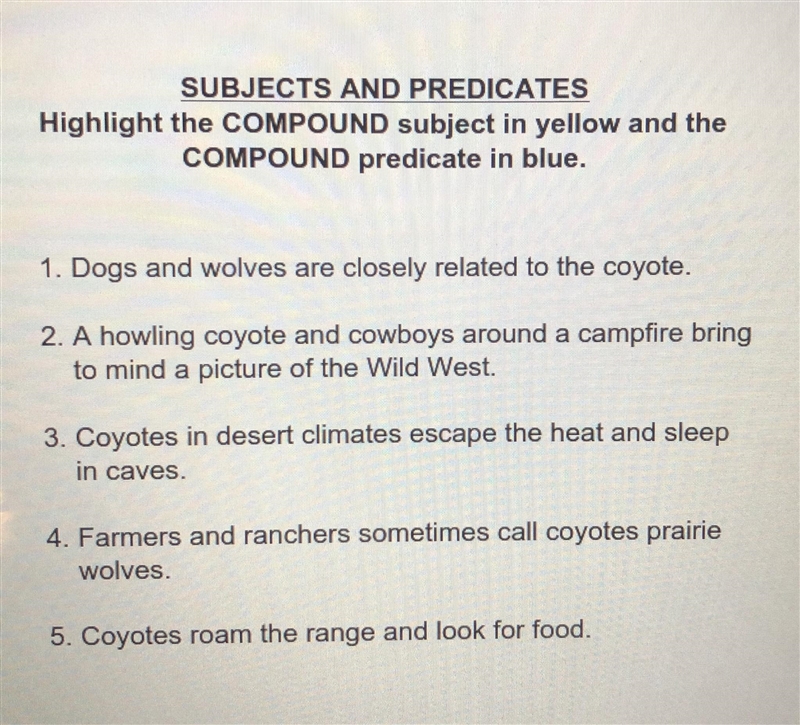 Compound subject and predicate...help please-example-1