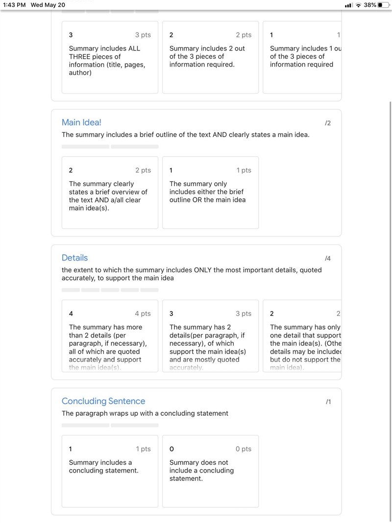 Write one main idea and 2 key details and make a One paragraph summary with it (Promises-example-4