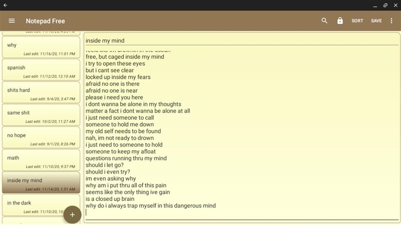 Part 2 of inside my mind lyrics feedback?-example-1