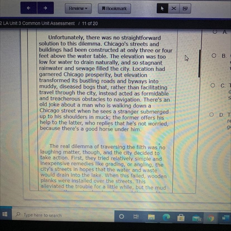 Wing question. Which of the following quotes from paragraph 3 of the passage supports-example-1